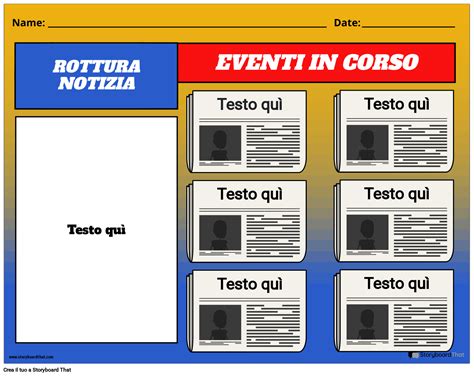 Ce Orizzontale Colore Storyboard Per It Examples