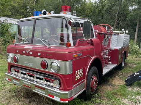 1969 Ford Antique Pumper U0926 Fenton Fire