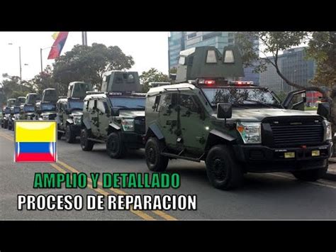 El Ejercito De Colombia Reincorpora Sus Blindados Mrap Plasan Sand Cat