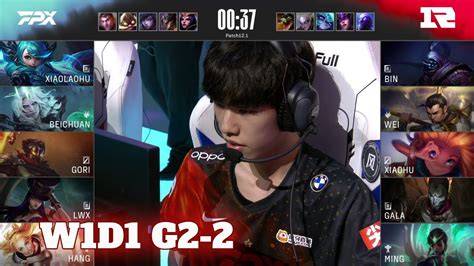 Fpx Vs Rng Game Week Day Lpl Spring Funplus Phoenix Vs