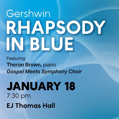 Rhapsody In Blue With Theron Brown Akron Symphony Orchestra