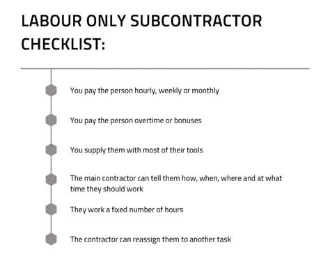 Whats The Difference Between A Labour Only Subcontractor Losc And A