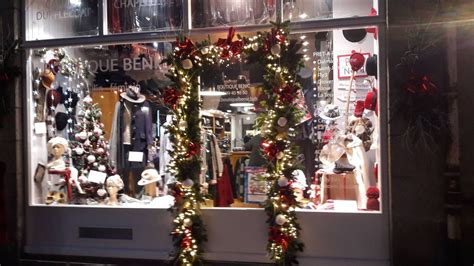 Decoration Vitrine De Magasin Pour Noel Noel