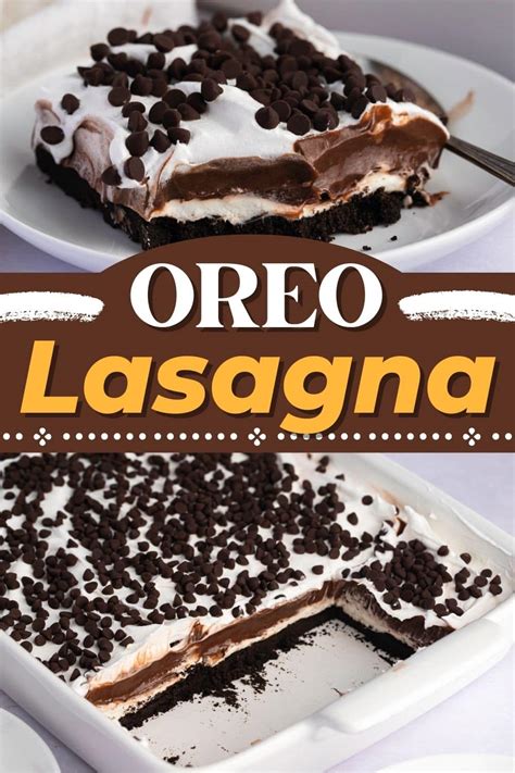 Oreo Lasagna No Bake Dessert Recipe Insanely Good