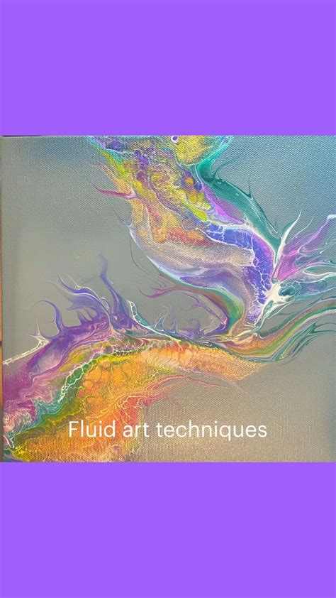 Fluid art techniques: An immersive guide by TSR Creations