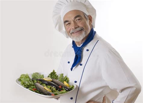 Happy attractive cook stock photo. Image of humor, serving - 3812192