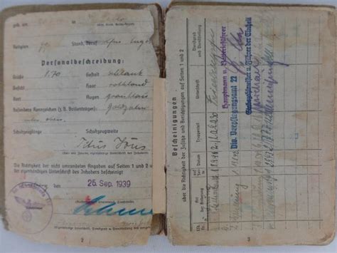 Kurland Docs Soldbuch Citation Grouping Wh Heer Inf Div Ll