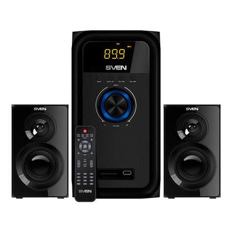 Speakers SVEN MS-2051, 55W Bluetooth (black) - MAC PROCES