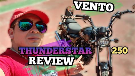 VENTO THUNDERSTAR XL 250 2023 REVIEW BORU YouTube