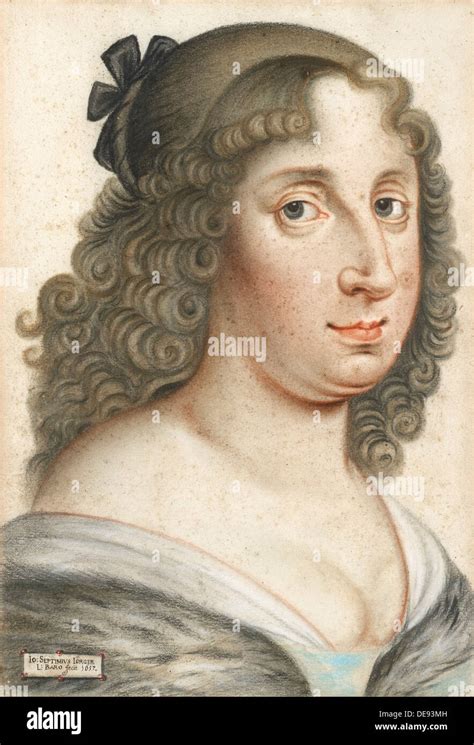 Portrait Of Queen Christina Of Sweden 1626 1689 1657 Artist Stock