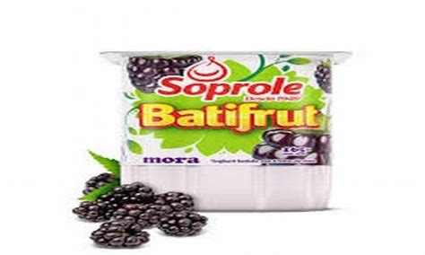 SOPROLE BATIFRUT MORA X 165 465 DISTRIBUIDORA LA PORTADA