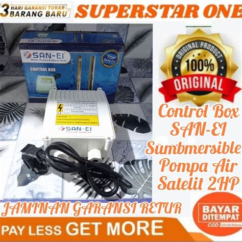 Jual Control Box San Ei Hp Sumbmersible Pompa Air Satelit Hp Shopee