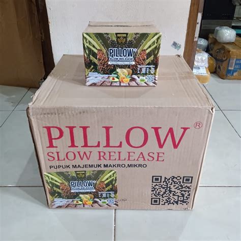 PUPUK PILLOW SLOW RELEASE 1 PAKET ISI 12 BOX PUPUK MAJEMUK MAKRO DAN