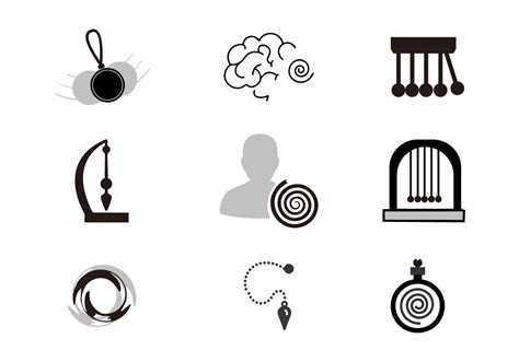 Free Hypnosis Icons Vector 162519 Vector Art At Vecteezy