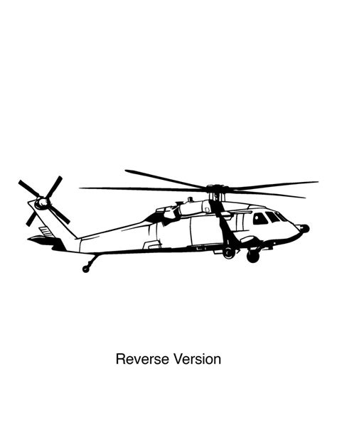 Black Hawk Helicopter Wall Decal Sticker Military Wall Decor Etsy