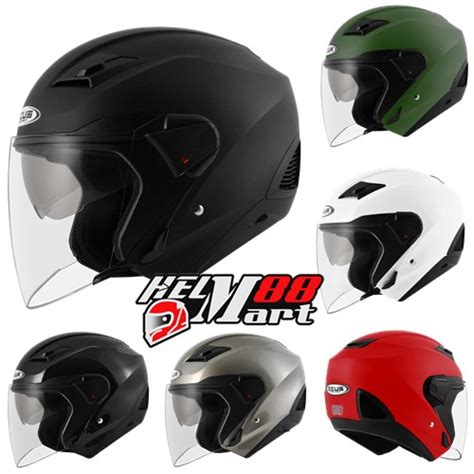 Jual Helm Zeus 611 Solid Half Face ZEUS ZS611 ZS 611 HELMMART88