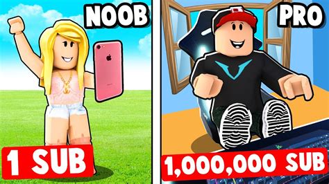 Jak Zosta Najlepszym Youtuberem W Roblox Noob Vs Pro Vito I