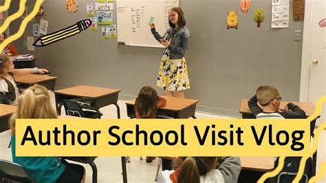 School Visit And Book Signing Teen Author Vlog Youtube