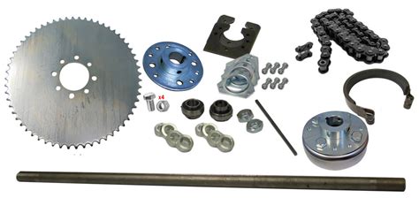 1" Live Go Kart Axle Kit (#40 Chain) | 566740 | BMI Karts And Parts