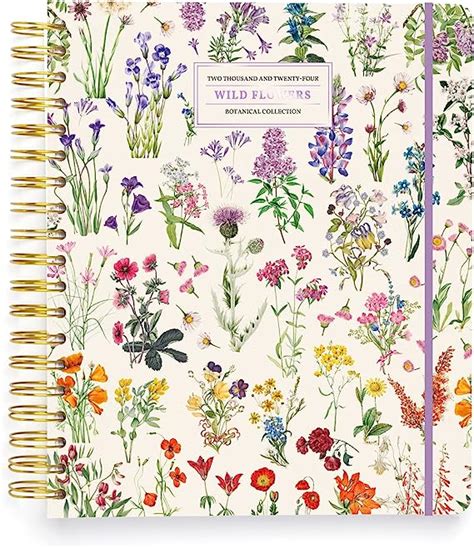 Kokonote Agenda Da Tavolo Wild Flowers Agenda Settimanale