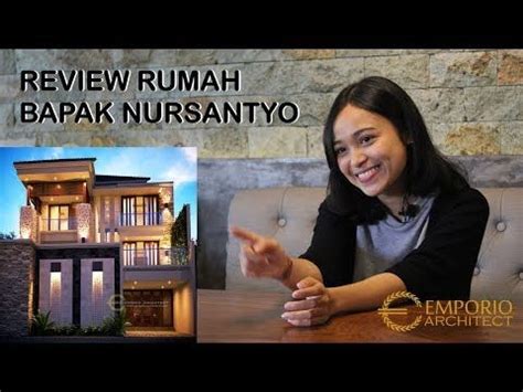 Jasa Arsitek Review Rumah Bapak Nursantyo Jakarta YouTube Arsitek