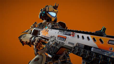 Pulse Blade Pilot (Titanfall 2 Fanart) - Download Free 3D model by AX ...