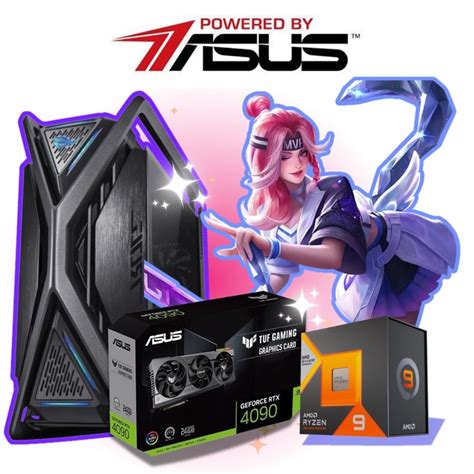 PC Extreme Ryzen 9 7950X3D RTX 4090 24GB 32G RAM 1TB SSD Win10 PBA