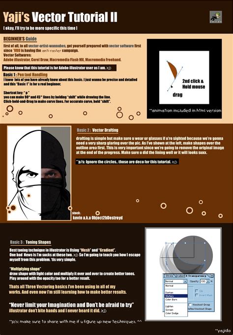 Illustrator Cs Tutorial Ii By Yajido On Deviantart