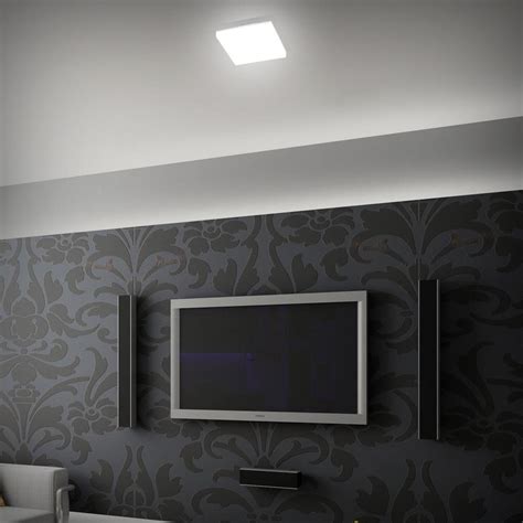 Painel Sobrepor Frameless Borda Infinita Led 24W MadeiraMadeira