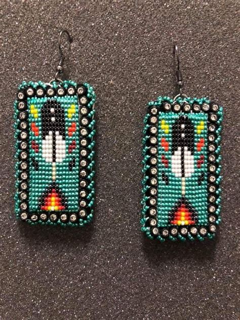 Pin By Kim Inman On Beads In Beaded Earrings Patterns Beautiful