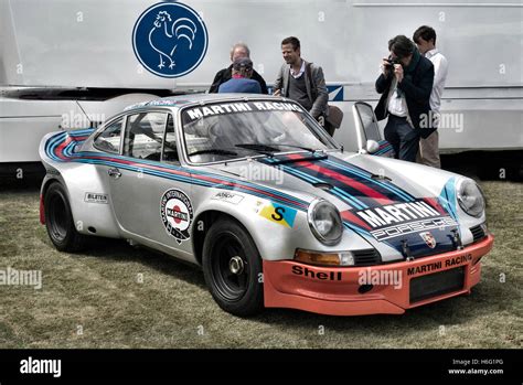 Porsche 911 Rsr 1973 Le Mans Voiture Conduite Par Gijs Van Lennep Et H