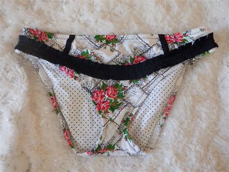 Betsey Johnson Ruffle Trim Hipster Size XS Bikini Bottom New EBay