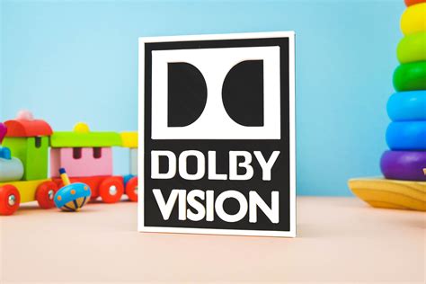 Dolby Vision 3D Printed Logo Sign Home Cinema Theater Decor 3D - Etsy