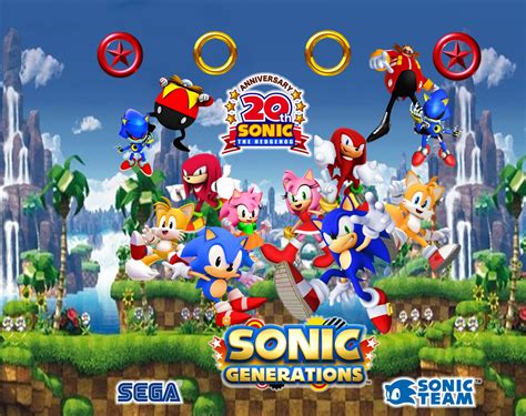 Sonic Generations Classic and Modern All Together by 9029561 on DeviantArt