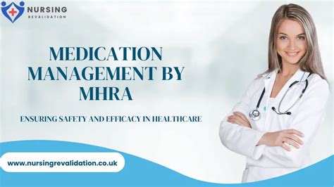 Medication Management By Mhra Nursing Revalidation