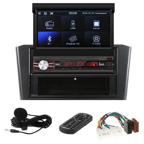 RADIO 1DIN WYSUWANY EKRAN RAMKA TOYOTA AVENSIS T25 7832679360