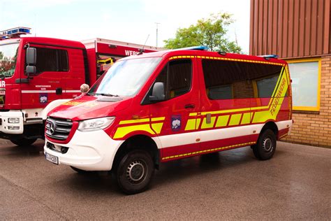 Werkfeuerwehr Bahn Kommandowagen Der WF Bahn Am Standort N M