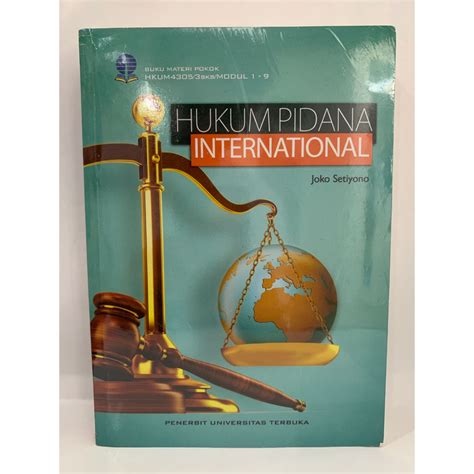 Jual Hukum Pidana Internasional Joko Setiyono Nr Shopee Indonesia