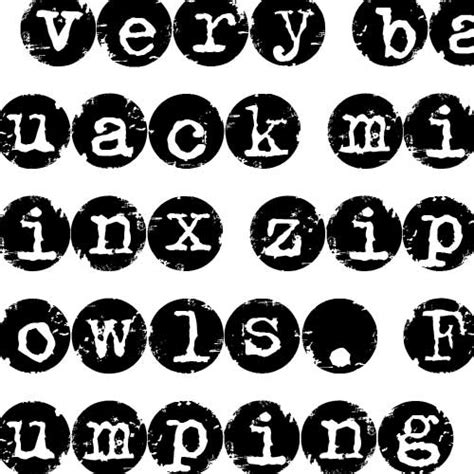 Ld True Type Circles Font