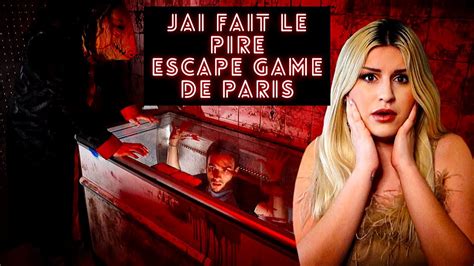 J AI FAIT LE PIRE ESCAPE GAME DE PARIS JAI VÉCU L ENFER YouTube