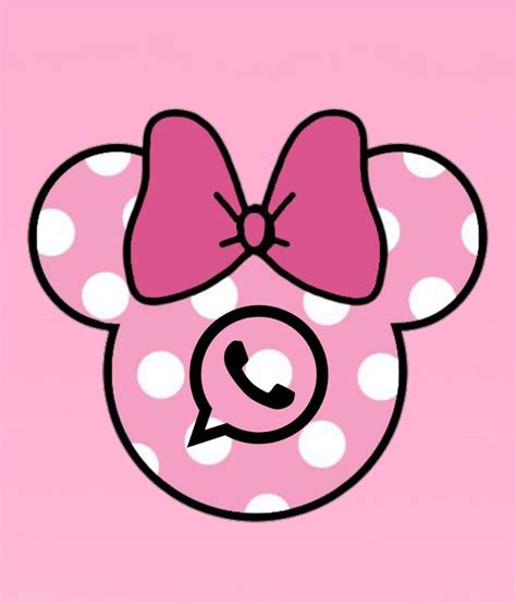 A Pink And White Polka Dot Teddy Bear With A Pink Bow On It S Head