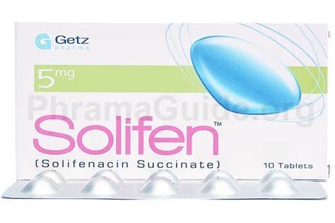 Solifen Side Effects Updated 2024