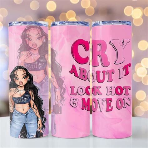 Baddie Doll Tumbler Wrap Etsy