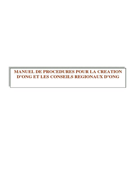 PDF Manuel Procedure Creation Ong DOKUMEN TIPS