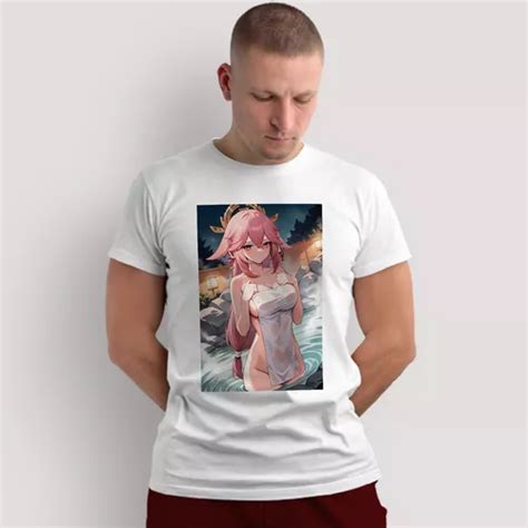 Playera Ha Hentai Ahegao Yae Miko P Meses sin interés