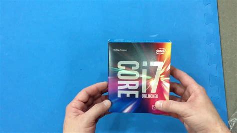 Intel I7 6700k Lga 1151 Skylake Processor Unboxing Bx80662i76700k Youtube