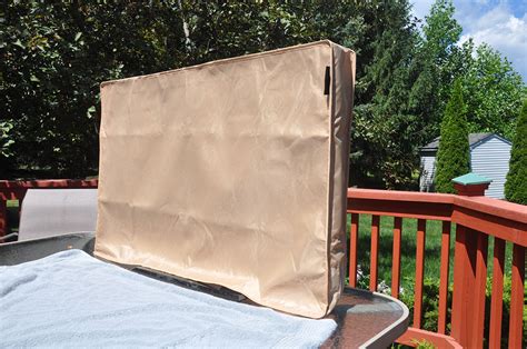 Outdoor TV Covers: Cabinets and All-Weather Garments - Tasteful Space