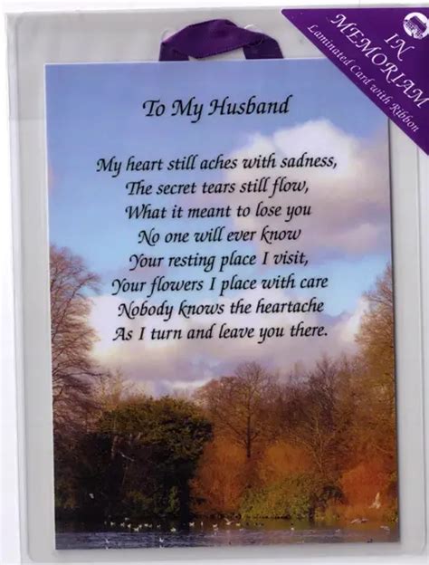 Funeral Poems For Husband