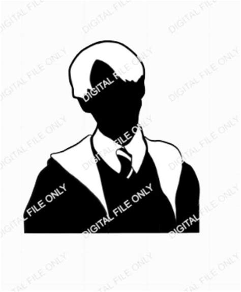 Draco Malfoy Svg Harry Potter Svg Slyterin Svg Harry Potter Etsy