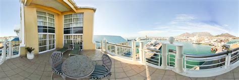 View of Table Mountain from The Table Bay Hotel Suite 360 Panorama ...